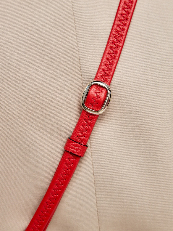 Сумка Fiato 2719 вителло красная