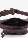 Мужская сумка на пояс ZUOBINLI 0186(9810) коричневая