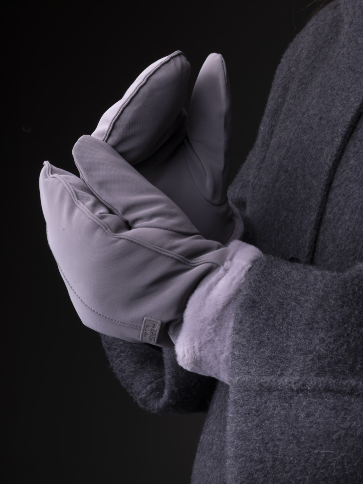 Варежки женские Baggins влагоотталкивающие серые Варежки женские Baggins влагоотталкивающие серые