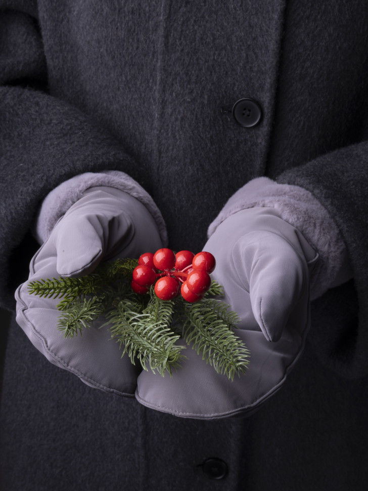 Варежки женские Baggins влагоотталкивающие серые Варежки женские Baggins влагоотталкивающие серые