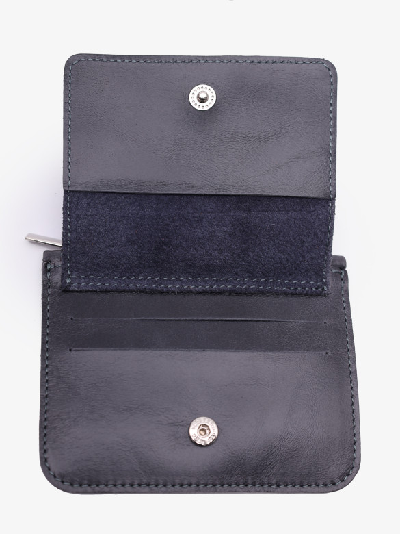 Картхолдер-монетница П-801-1940 синий