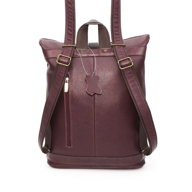 Сумка-рюкзак Natalia Kalinovskaya  СР-54.182 "Надия" бордо флотер