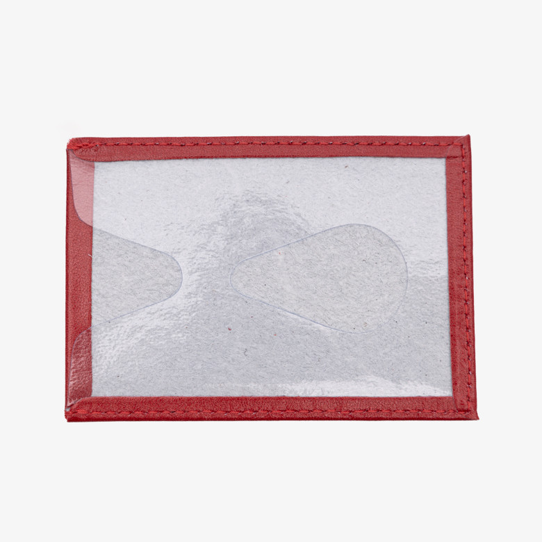 Футляр для транспортной карты КХ-315ft-1100/001 красный