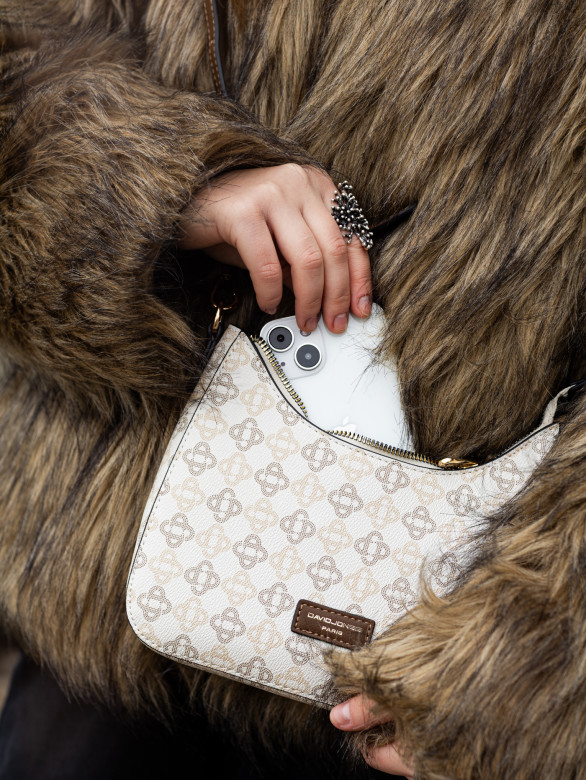 Сумка женская David Jones 7152 cr.white