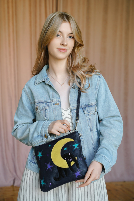 Сумка Protege ДС-310-247 "Кот№51" синий