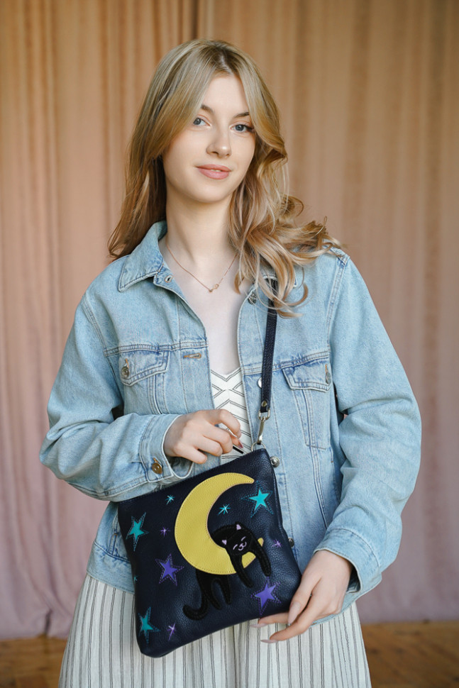 Сумка Protege ДС-310-247 "Кот№51" синий