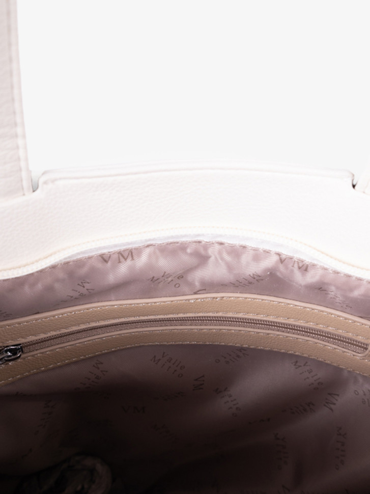 Сумка Valle Mitto 91500 бежевая Сумка Valle Mitto 91500 бежевая