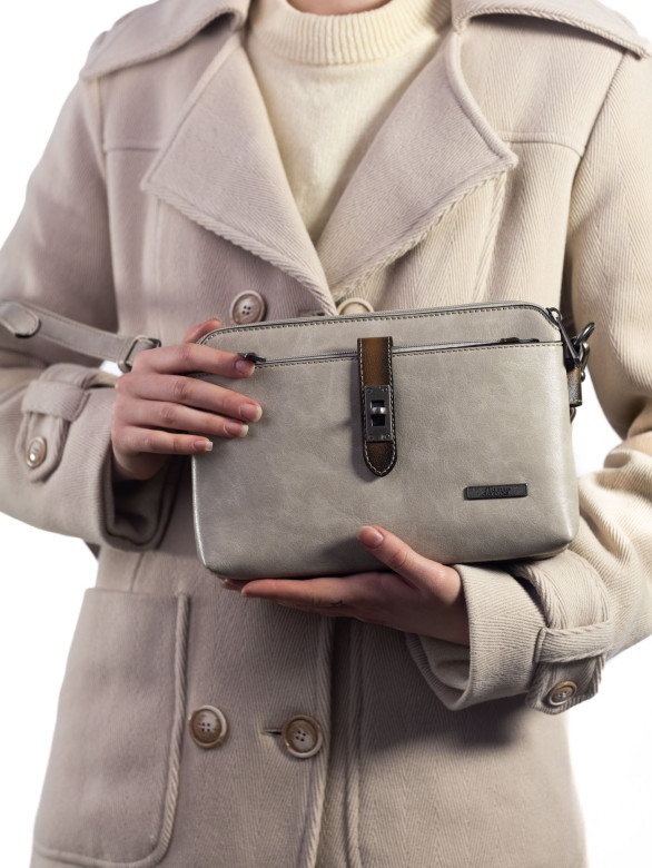 Сумка женская Flame Dance 88250 grey Сумка женская Flame Dance 88250 grey