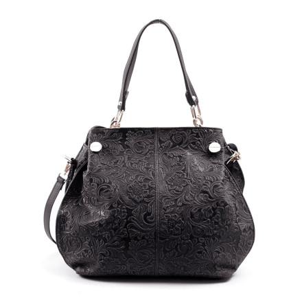 Сумка женская итальянская Roberta Firenze 245 sissi чёрная Сумка женская итальянская Roberta Firenze 245 sissi чёрная
