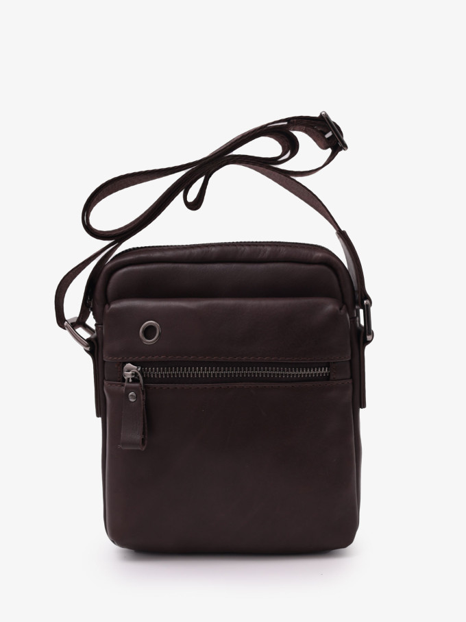 Сумка мужская Baggins 8718 коричневая Сумка мужская Baggins 8718 коричневая