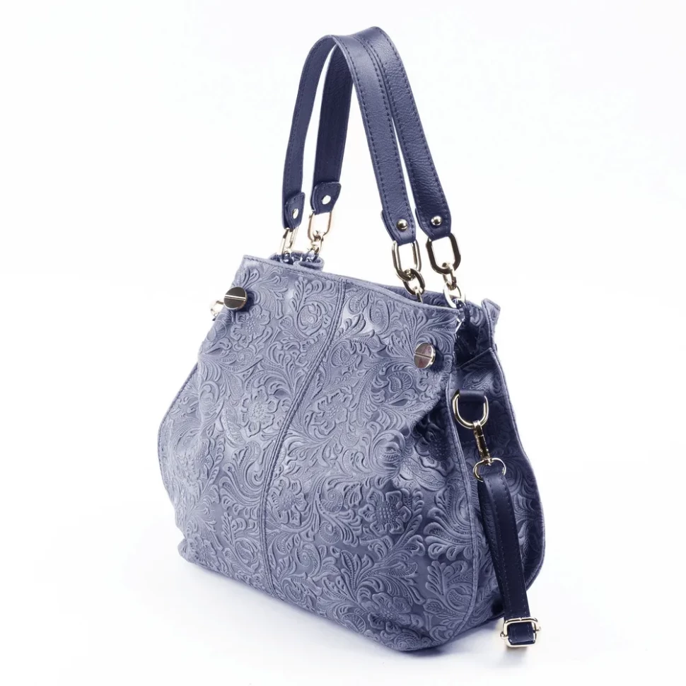 Сумка женская итальянская Roberta Firenze 245 sissi синяя Сумка женская итальянская Roberta Firenze 245 sissi синяя
