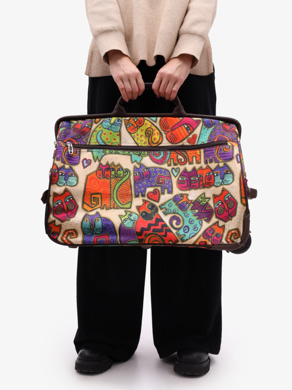 Сумка дорожная TsV 513 кошки