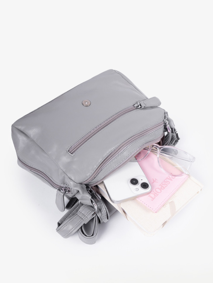 Сумка Dolphin 1743 серая Сумка Dolphin 1743 серая