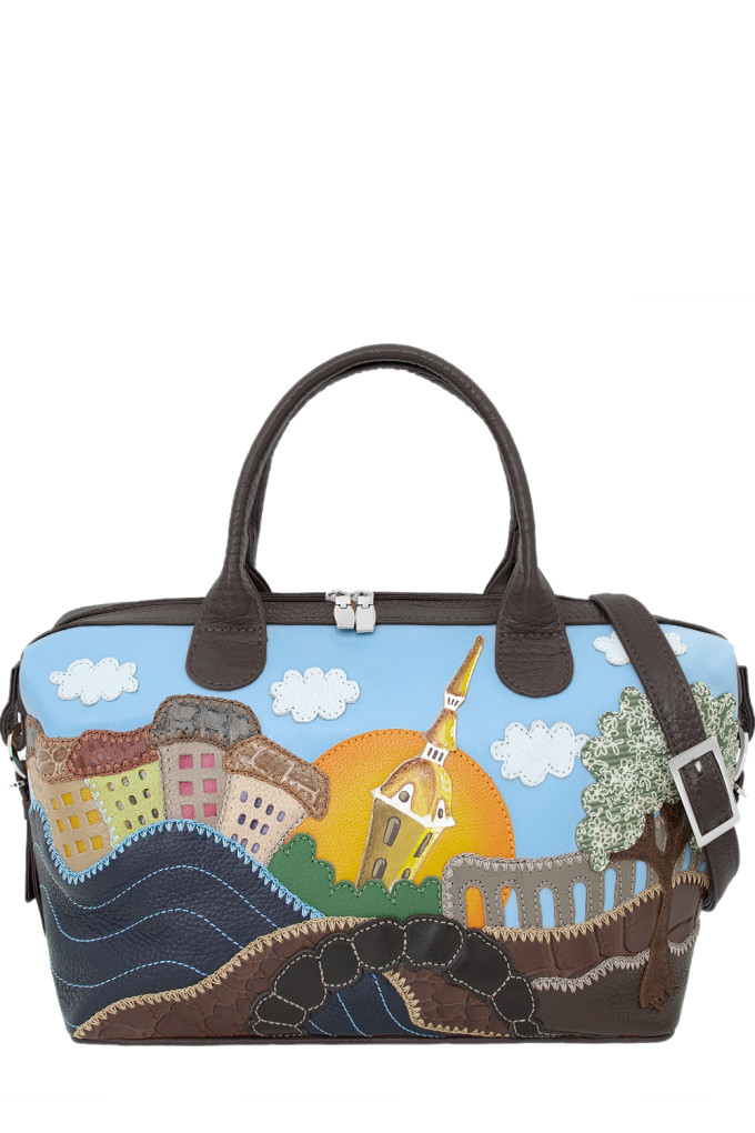 Сумка Protege ДС-195-149 "Город№13" темно-коричневый Сумка Protege ДС-195-149 "Город№13" темно-коричневый