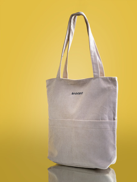 Сумка-шопер Baggins 762 темно-бежевая