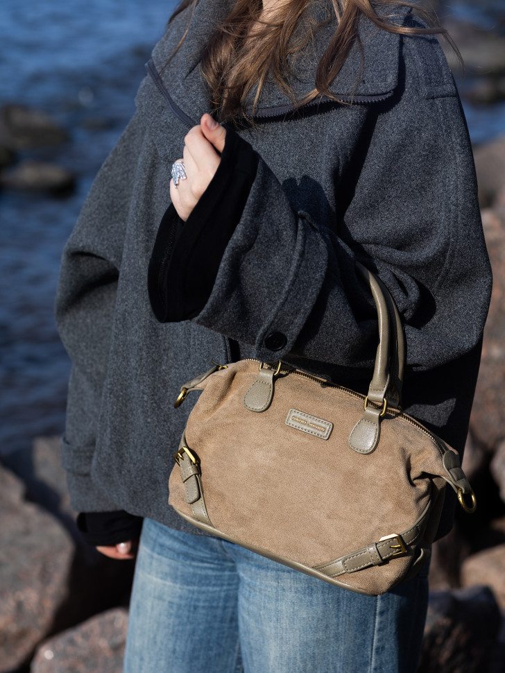 Сумка женская David Jones 7644 olive branch