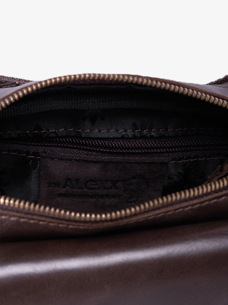 Сумка на пояс/плечо zн ALEXX ALG0116 коричневый пулап Сумка на пояс/плечо zн ALEXX ALG0116 коричневый пулап