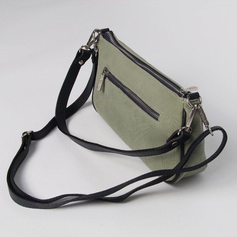 Сумка женская итальянская Roberta Firenze 222 tropico edera