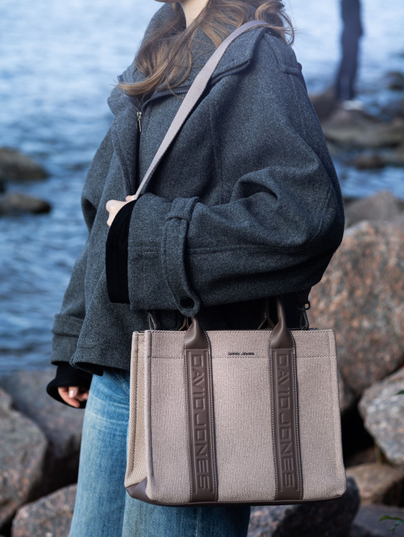 Сумка женская David Jones 7724 bitter chocolate