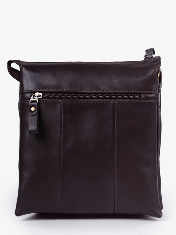 Сумка мужская zн ALEXX ALG0108 коричневая наппа