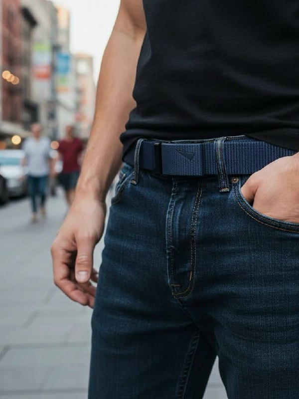 Ремень Baggins, стропа автомат синий