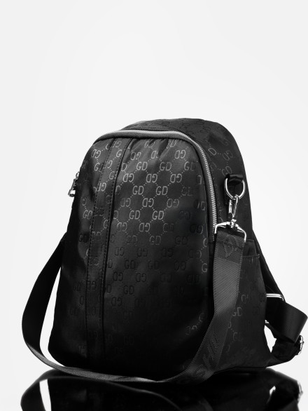 Сумка-рюкзак Jielshi 5228 чёрная Сумка-рюкзак Jielshi 5228 чёрная