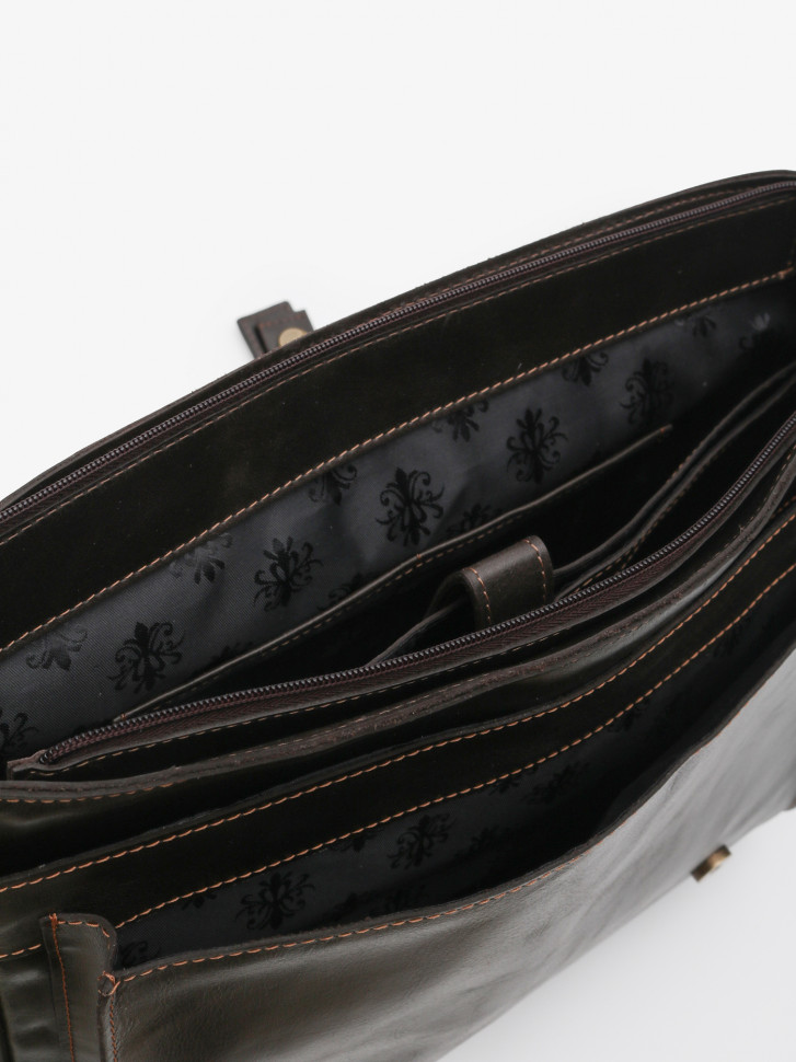 Сумка мужская zн ALEXX ALG0122 коричневый пулап