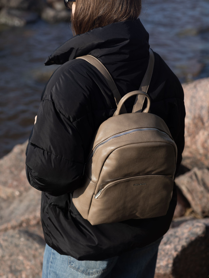 Рюкзак городской David Jones 7727 warm taupe Рюкзак городской David Jones 7727 warm taupe