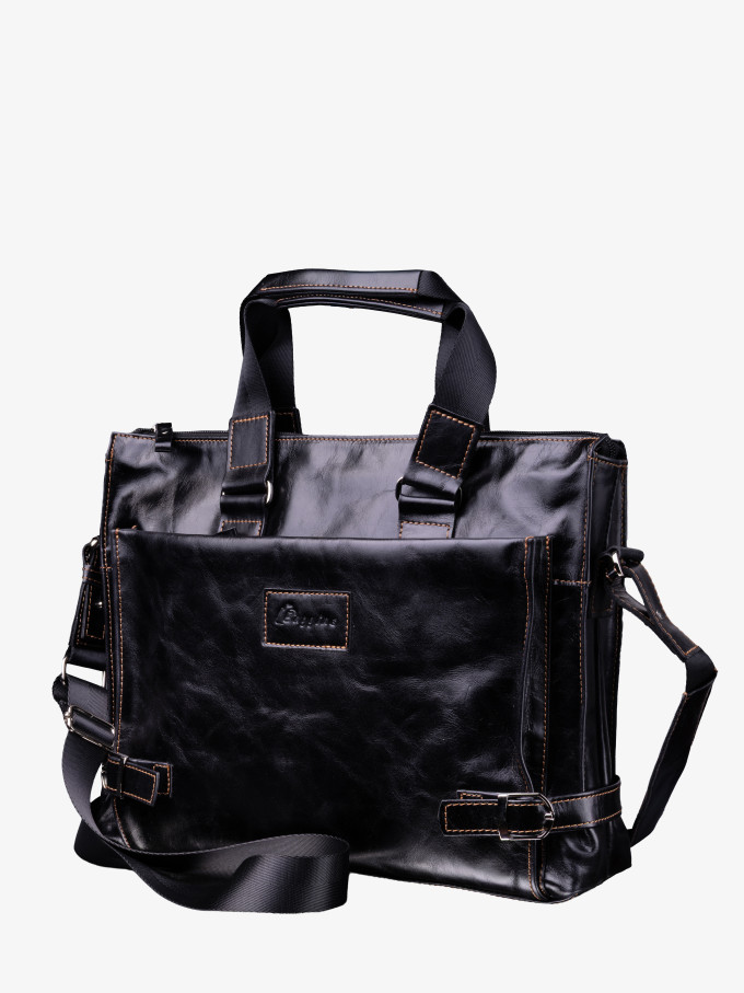 Сумка МУЖ.BG 1015 чер.пул ап(портфель)