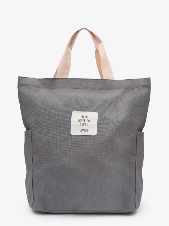 Сумка-шопер Living Traveling Share, Б 6005 серая