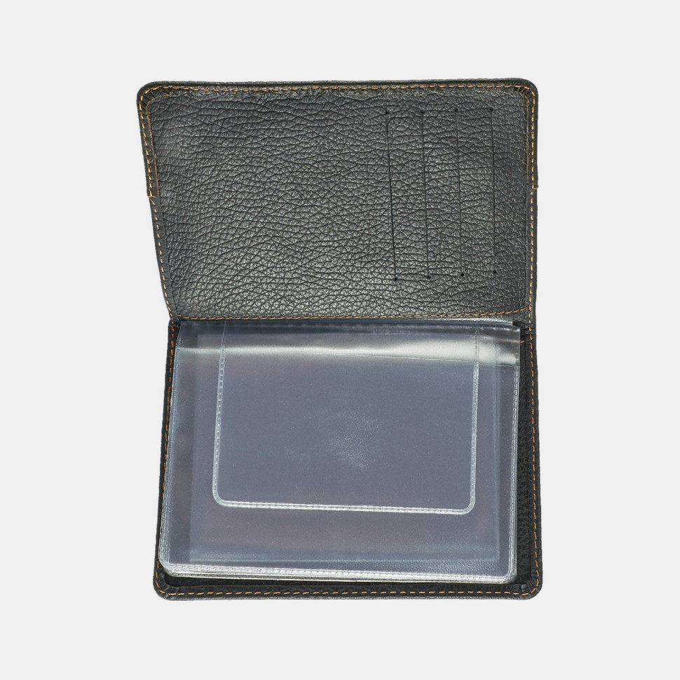 Бумажник водителя ОВД-227-1510/1520 "Консул" чёрная