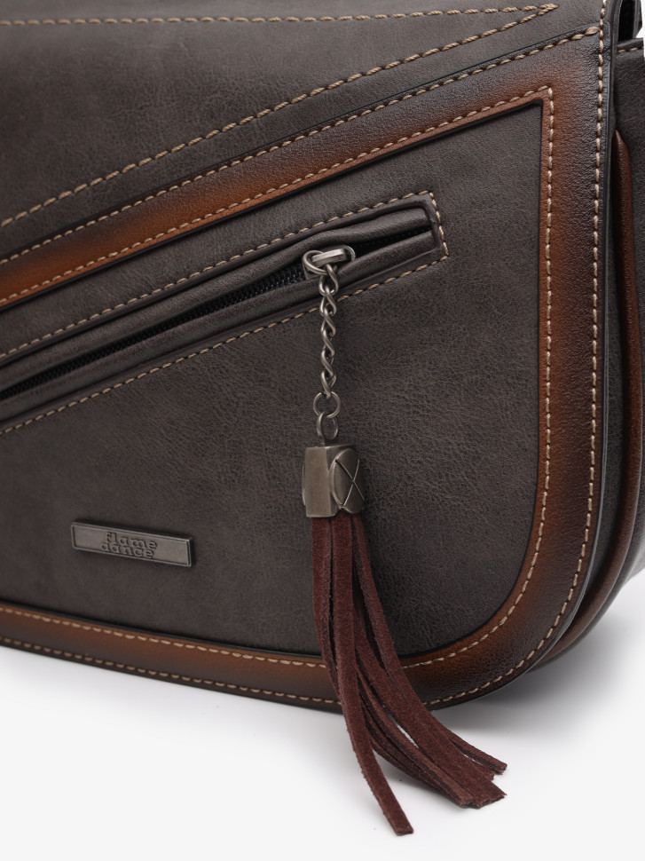 Сумка женская Flame Dance 2075 grey Сумка женская Flame Dance 2075 grey