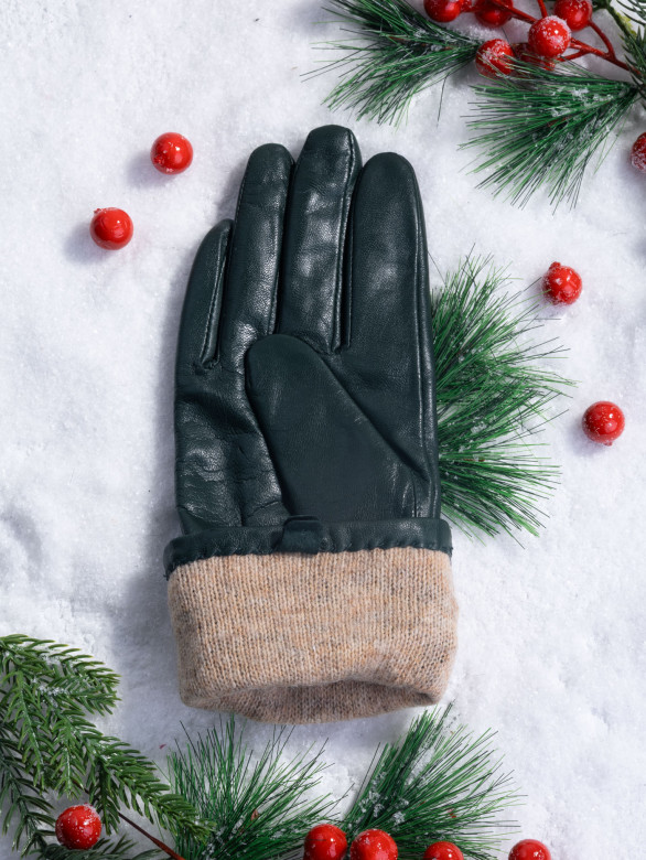 Перчатки женские Baggins 13801 зеленые