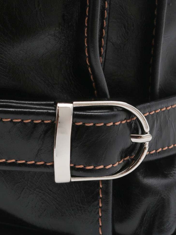 Портфель мужской кожа Maxsimo Tarnavsky 1015 чёрный пулл-ап