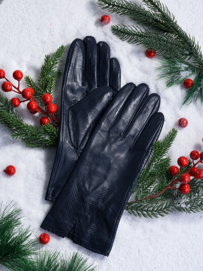 Перчатки женские Farelboss 2869 т.синие -7,5