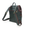 Рюкзак женский Natalia Kalinovskaya, "Дженис" зеленый/бордо