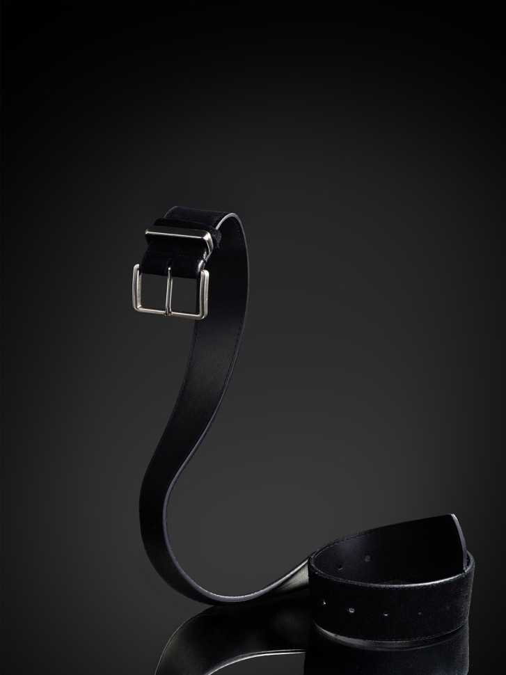 Ремень женский T.I.A. 45 замша чёрный Ремень женский T.I.A. 45 замша чёрный