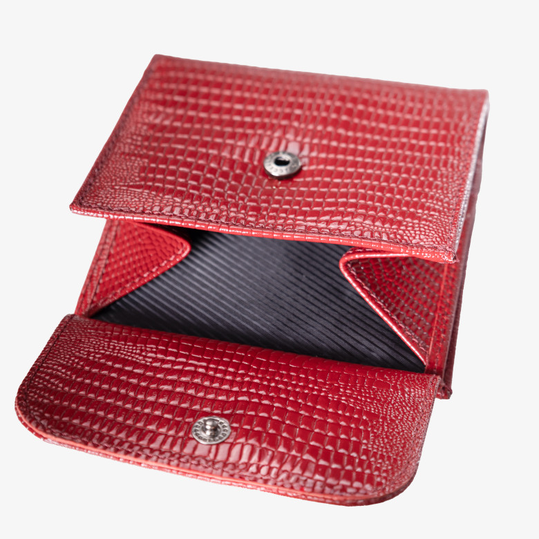 Портмоне женское PerFetto, Flori ПЖ-464-3230 красное