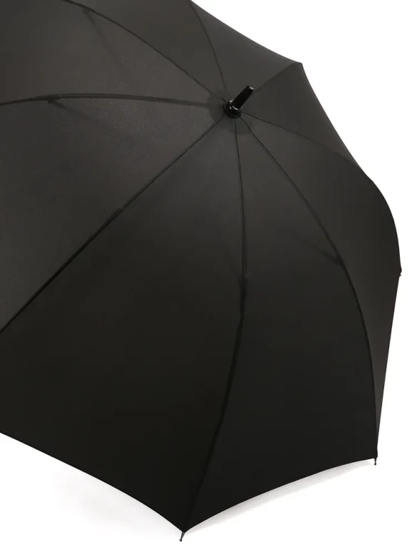 Зонт-трость мужской Три Слона 2775, 8 спиц, ручка крюк кожа