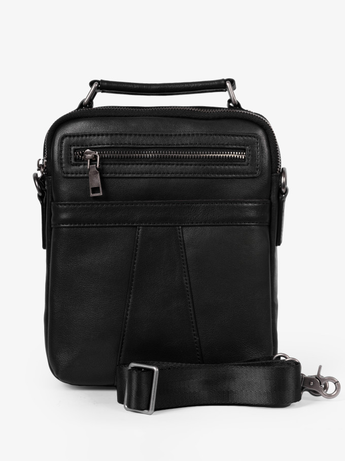 Сумка мужская Baggins 161 черная Сумка мужская Baggins 161 черная