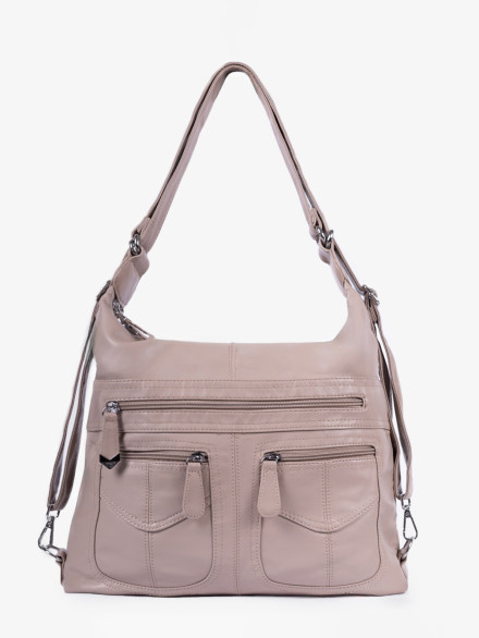 Сумка-рюкзак Dolphin 5225 бежевая Сумка-рюкзак Dolphin 5225 бежевая