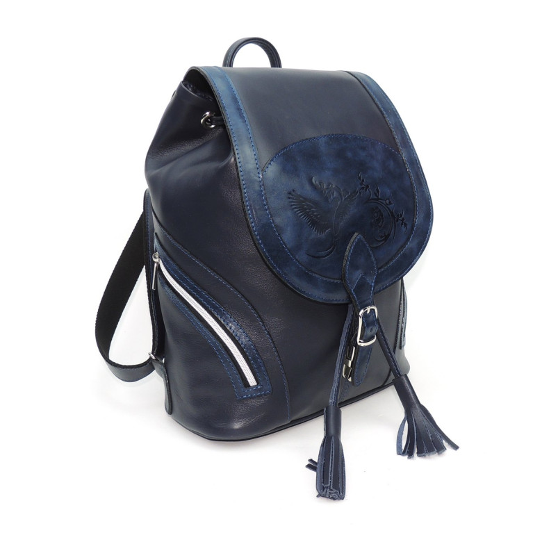 Рюкзак женский Natalia Kalinovskaya, "Валери" синий Рюкзак женский Natalia Kalinovskaya, "Валери" синий