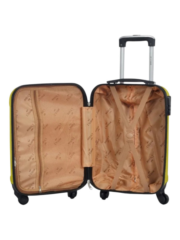 Чемодан L'Case, Krabi без расширения жёлтый