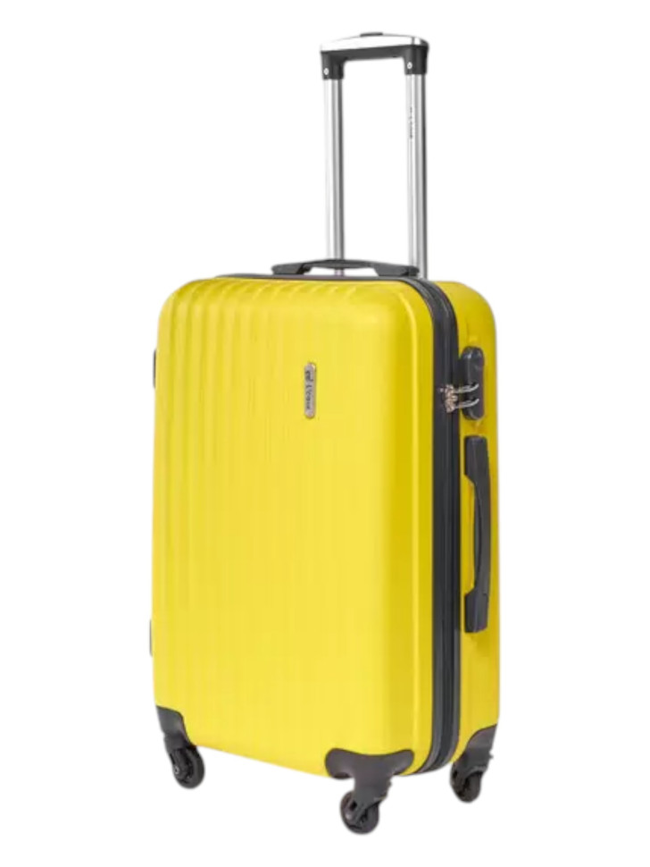 Чемодан L'Case, Krabi без расширения жёлтый