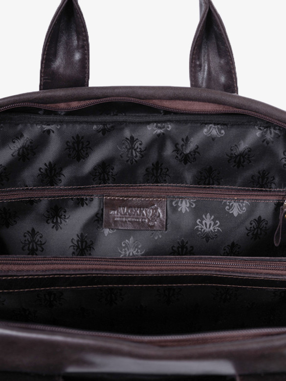 Сумка мужская zн ALEXX ALG0114 коричневая