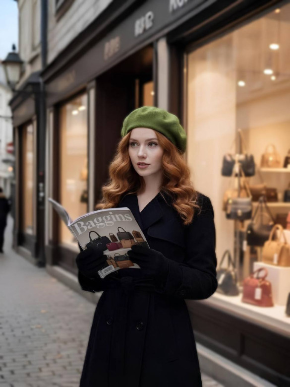 Берет женский Stigler, 17-002 фисташка Берет женский Stigler, 17-002 фисташка