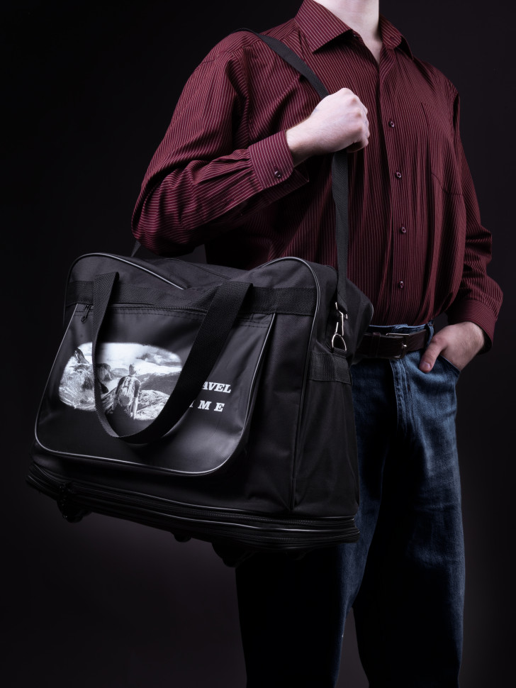 Сумка ДОР.MB Д 46 чер.колесо