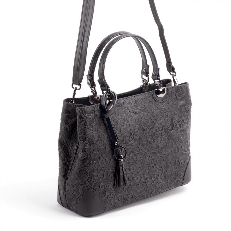 Сумка женская итальянская Roberta Firenze sissi 527 чёрная