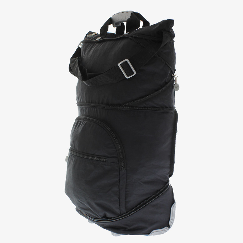 Сумка-трансформер дорожная хозяйственная на 2 колёсах TsV 526.22 серая