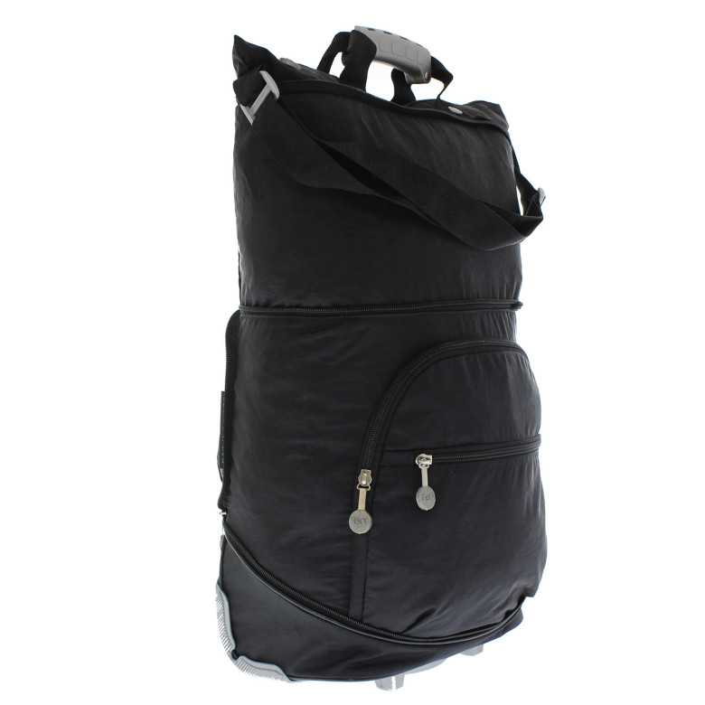 Сумка-трансформер дорожная хозяйственная на 2 колёсах TsV 526.22 серая